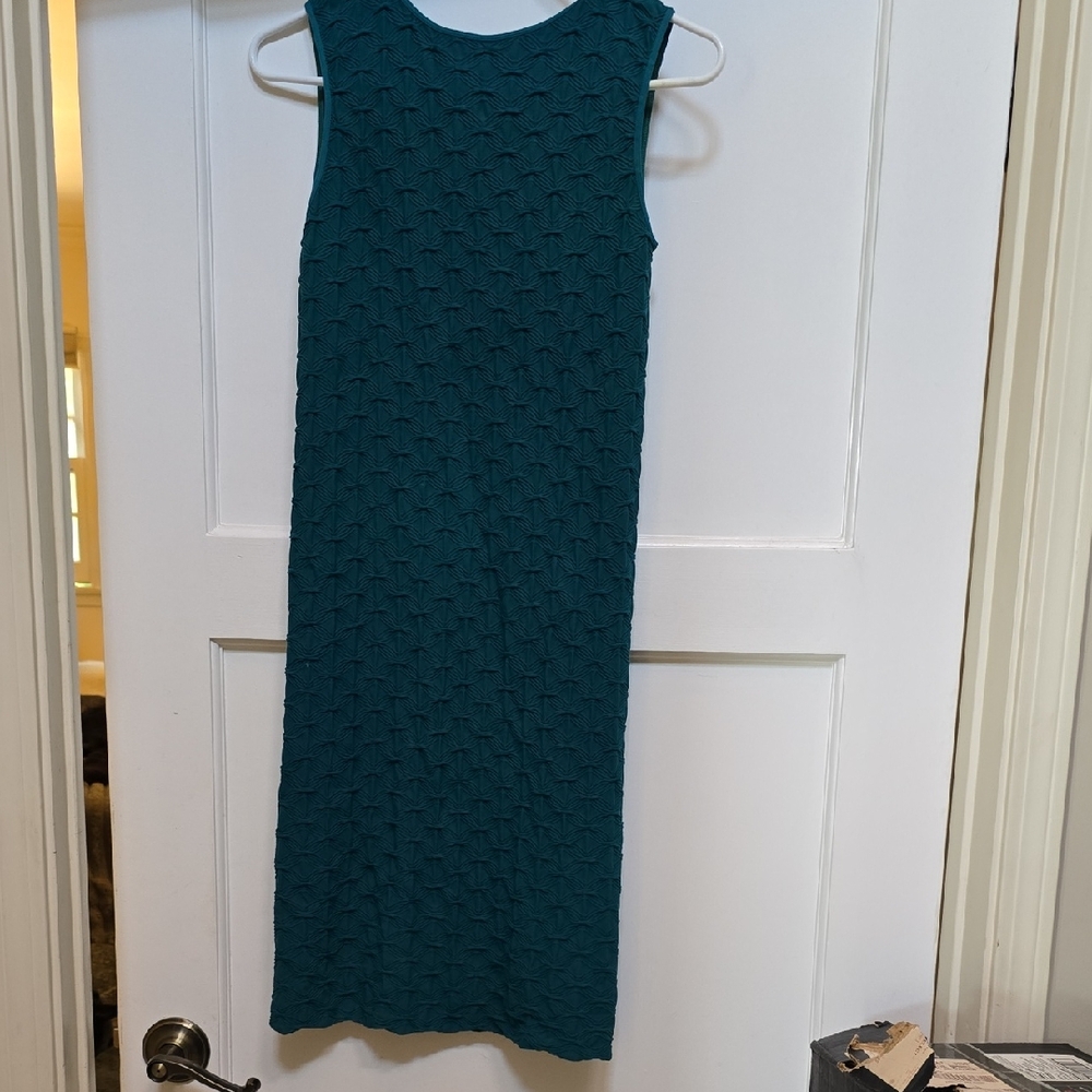 Tees by Tina Blue Sleeveless Sheath Dress